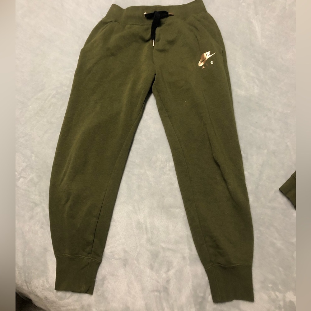 Nike Green Sweat Pants